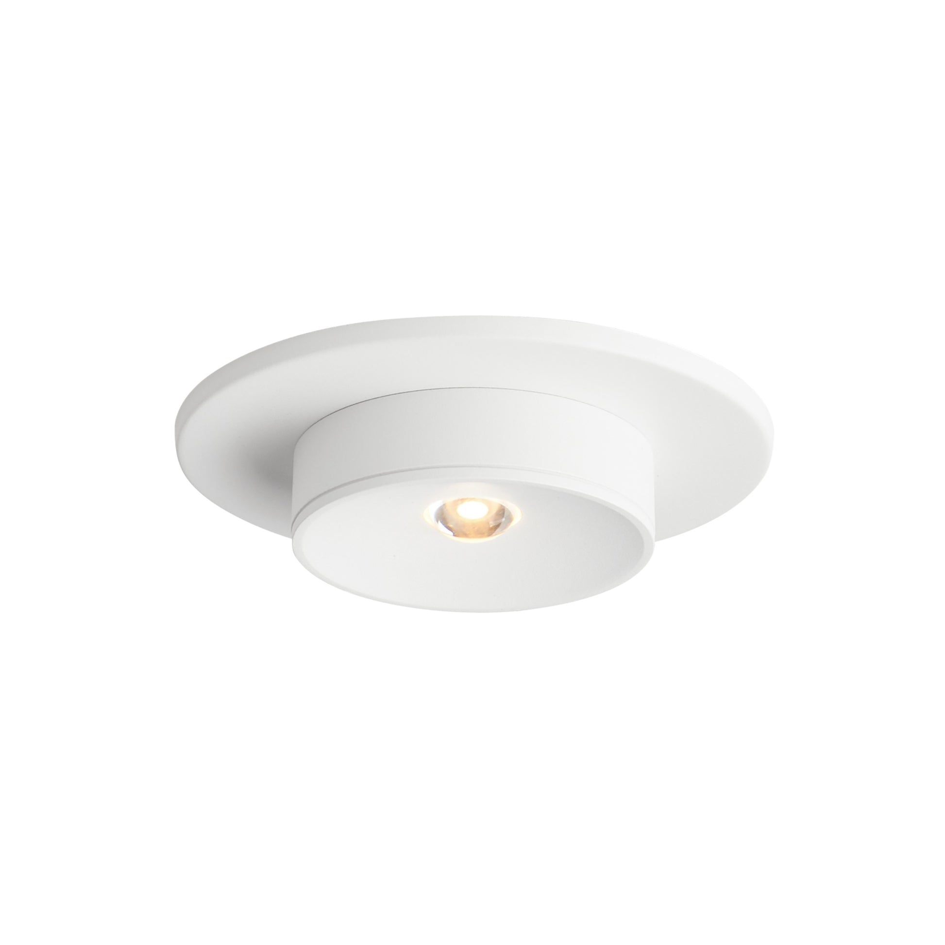 Caldera 5" LED Flush Mount, White Finish - Bees Lighting