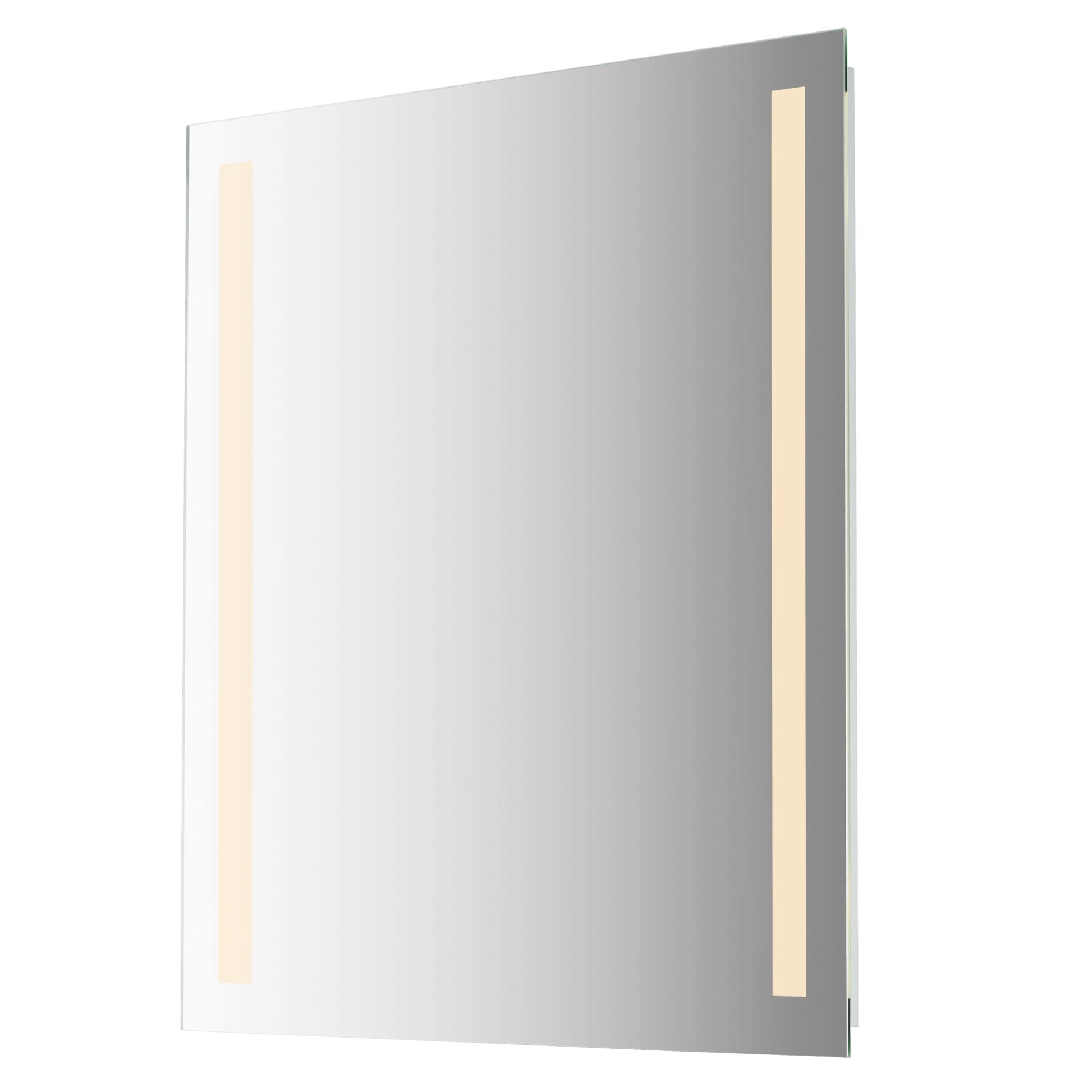 Project Mirror 30"W x 36"H 2 Strip LED Mirror - Bees Lighting
