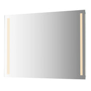 Project Mirror 48"W x 30"H 2 Strip LED Mirror - Bees Lighting