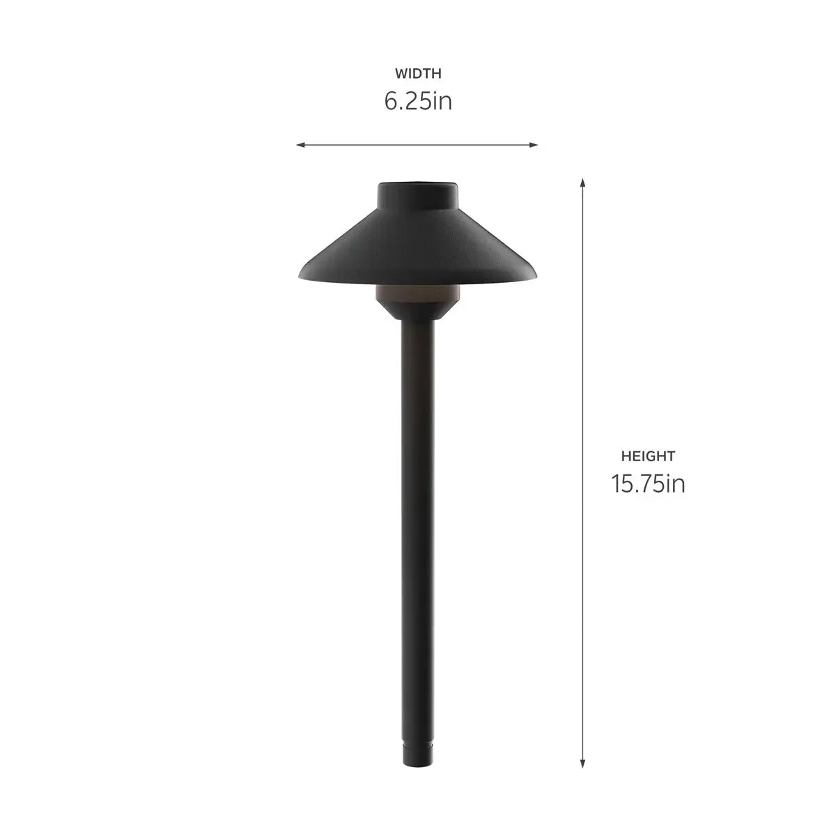15" Stepped Dome Path Light - Bees Lighting