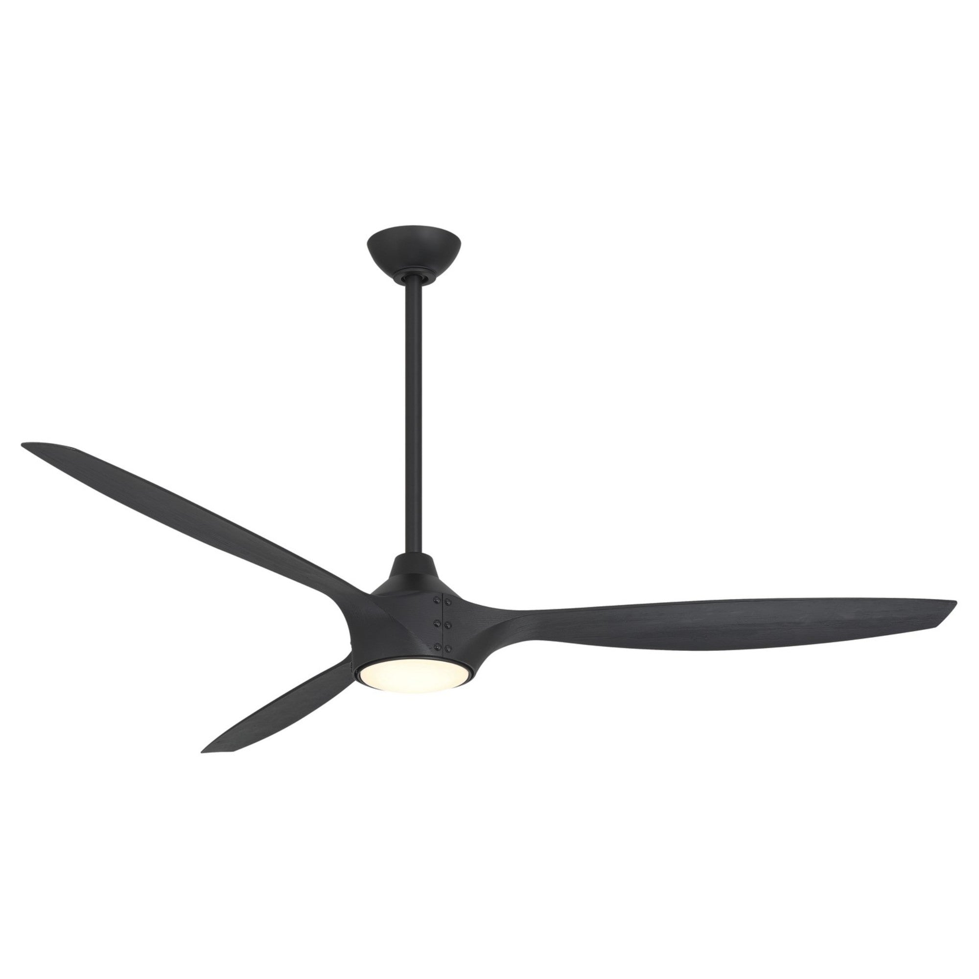 Pierce 65" Black Coal LED Smart Ceiling Fan - Bees Lighting