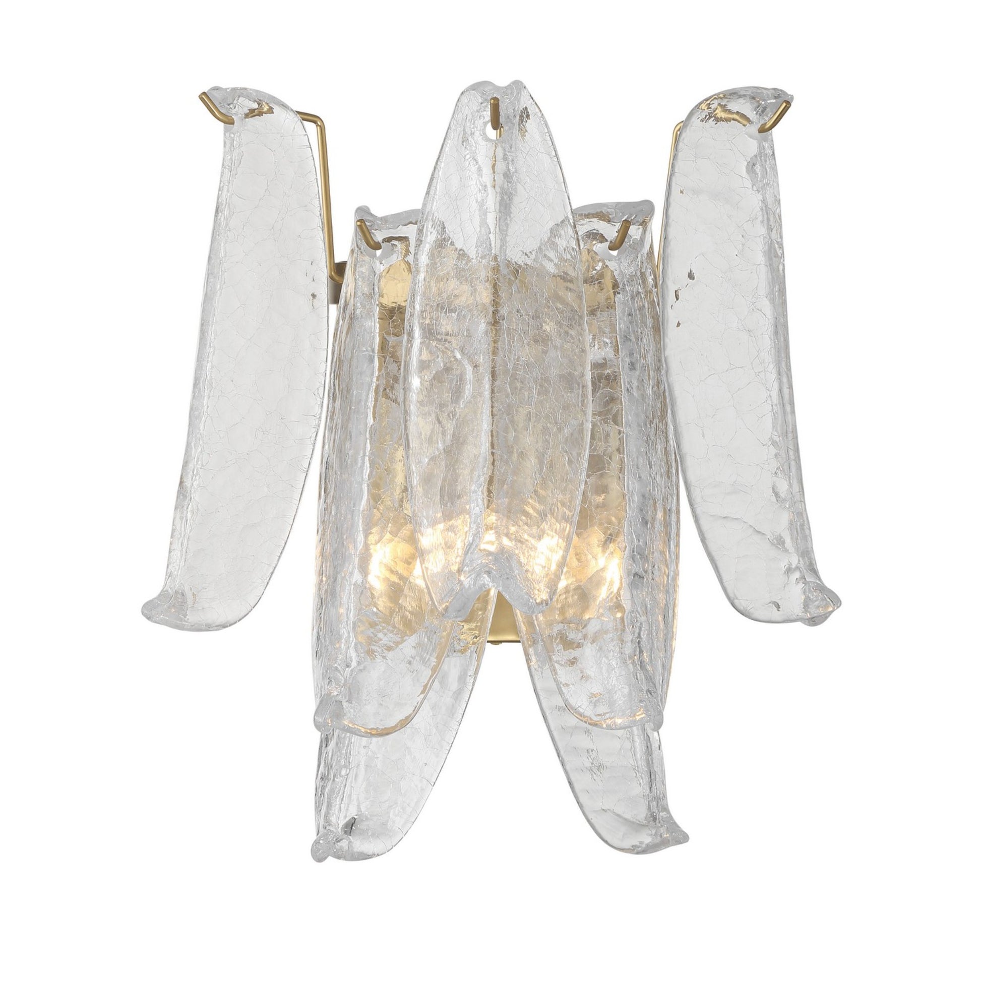 Regent 13" 2-Light Wall Sconce, Legacy Brass with White Glass Finish - Bees Lighting