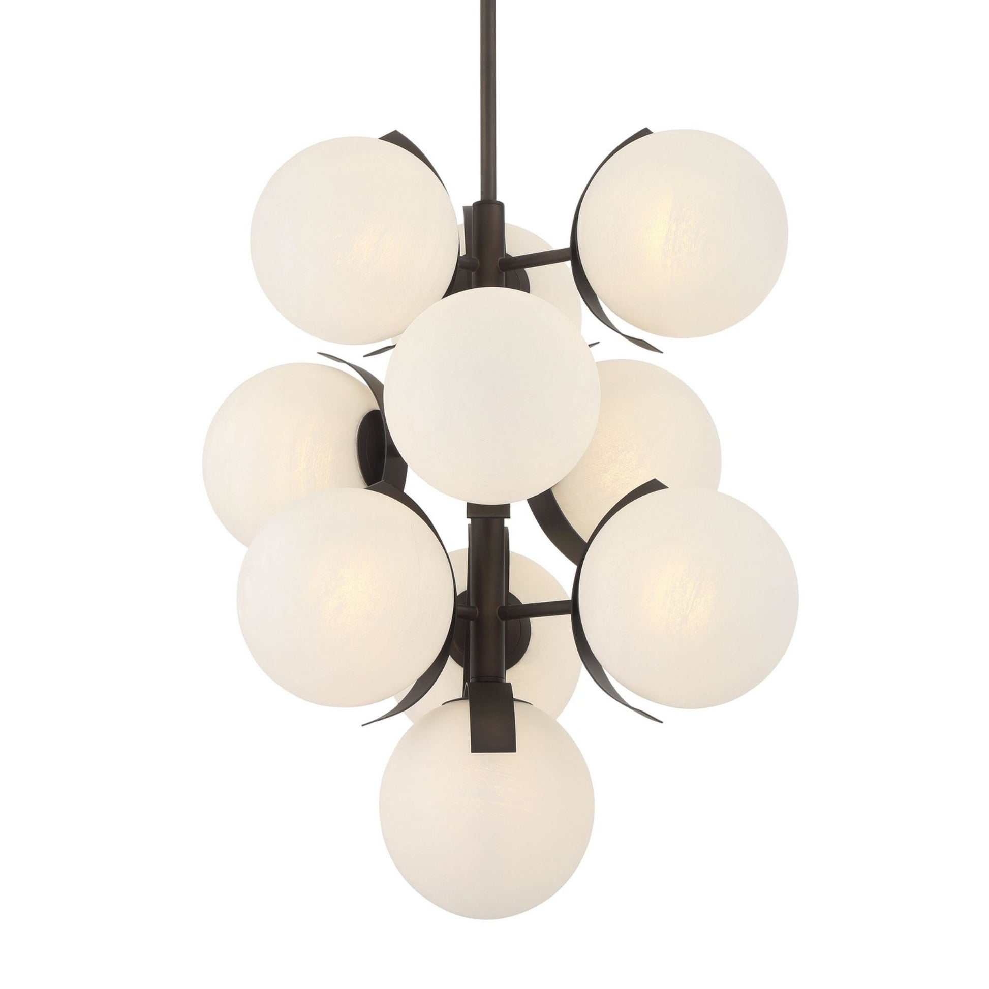 Vino 30" 10-Light Pendant, Dark Bronze Finish - Bees Lighting