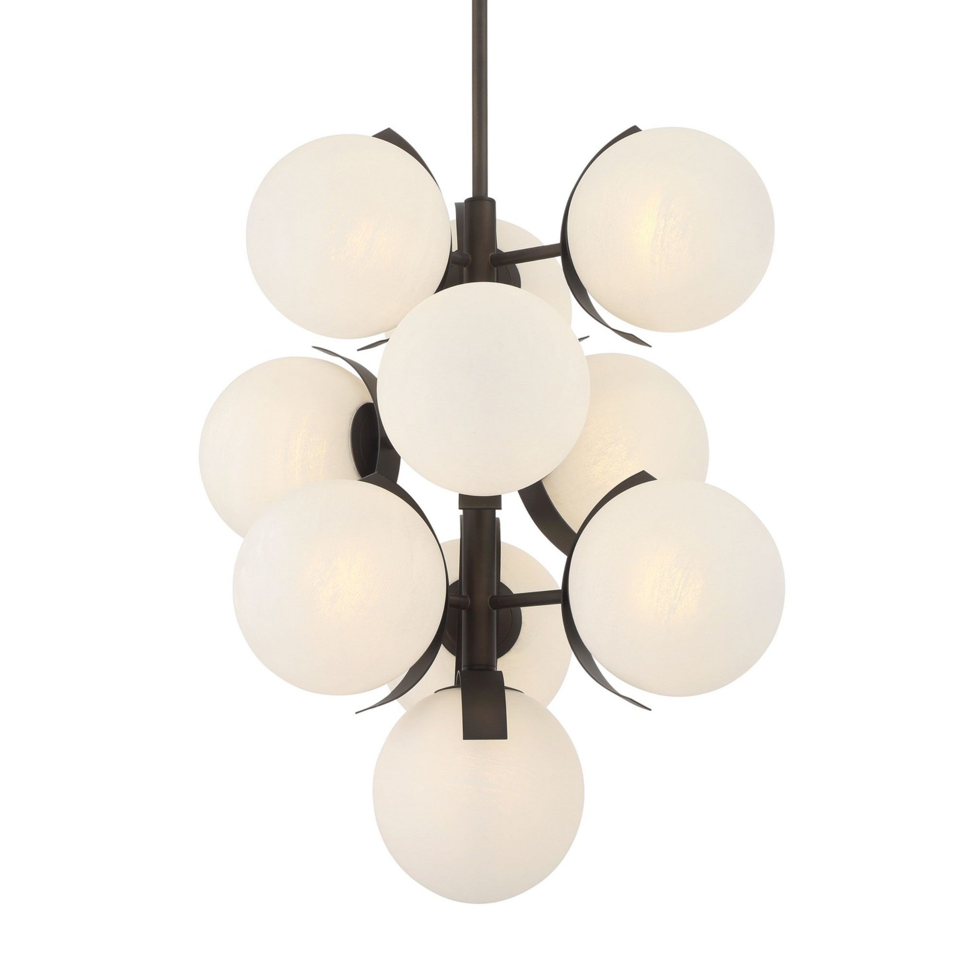 Vino 30" 10-Light Pendant, Dark Bronze Finish - Bees Lighting