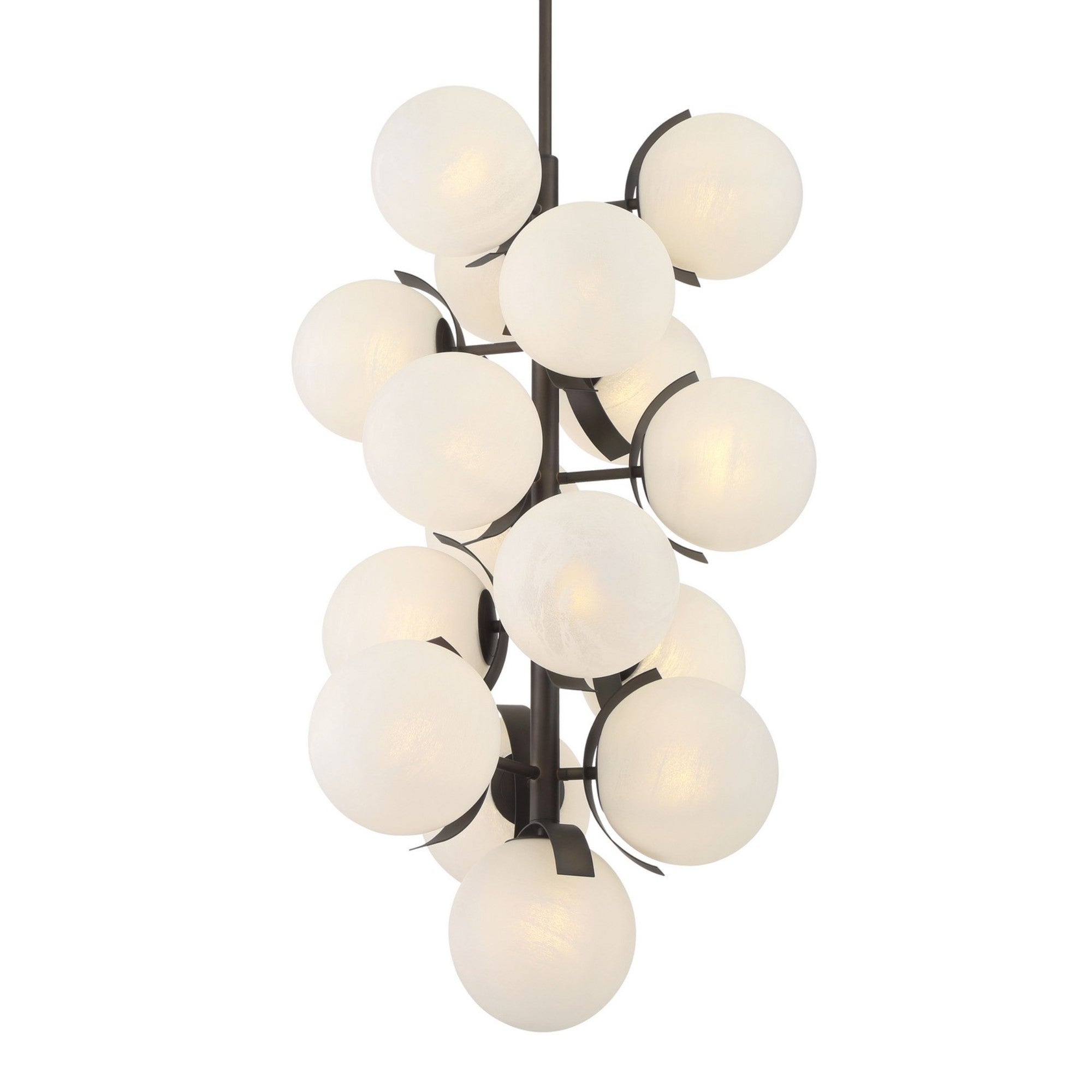 Vino 33" 16-Light Pendant, Dark Bronze Finish - Bees Lighting