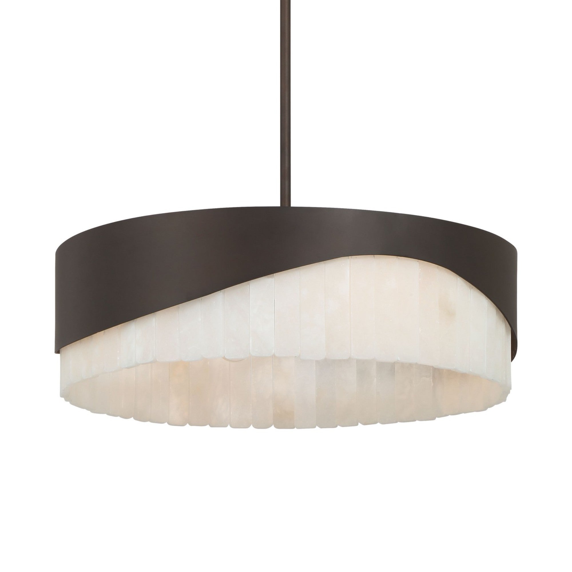 Sway 20" 4-Light Pendant, Dark Bronze Finish - Bees Lighting