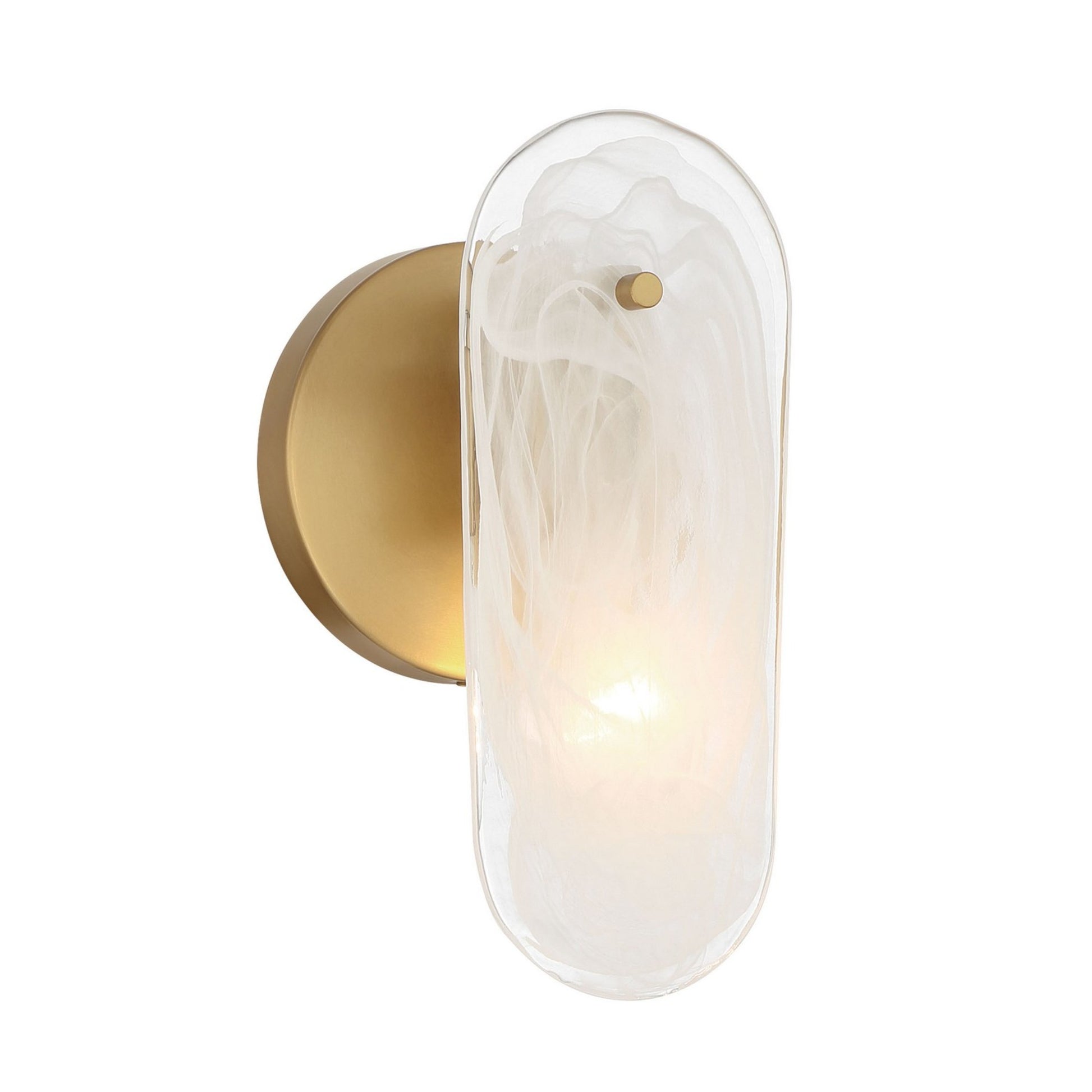 Oldmill 10" Wall Sconce, Legacy Brass Finish - Bees Lighting