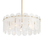 Oldmill 25" 5-Light Pendant, Legacy Brass Finish - Bees Lighting