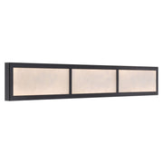 Stiles 36" LED Bathroom Vanity Light, Sand Coal Finish - Bees Lighting
