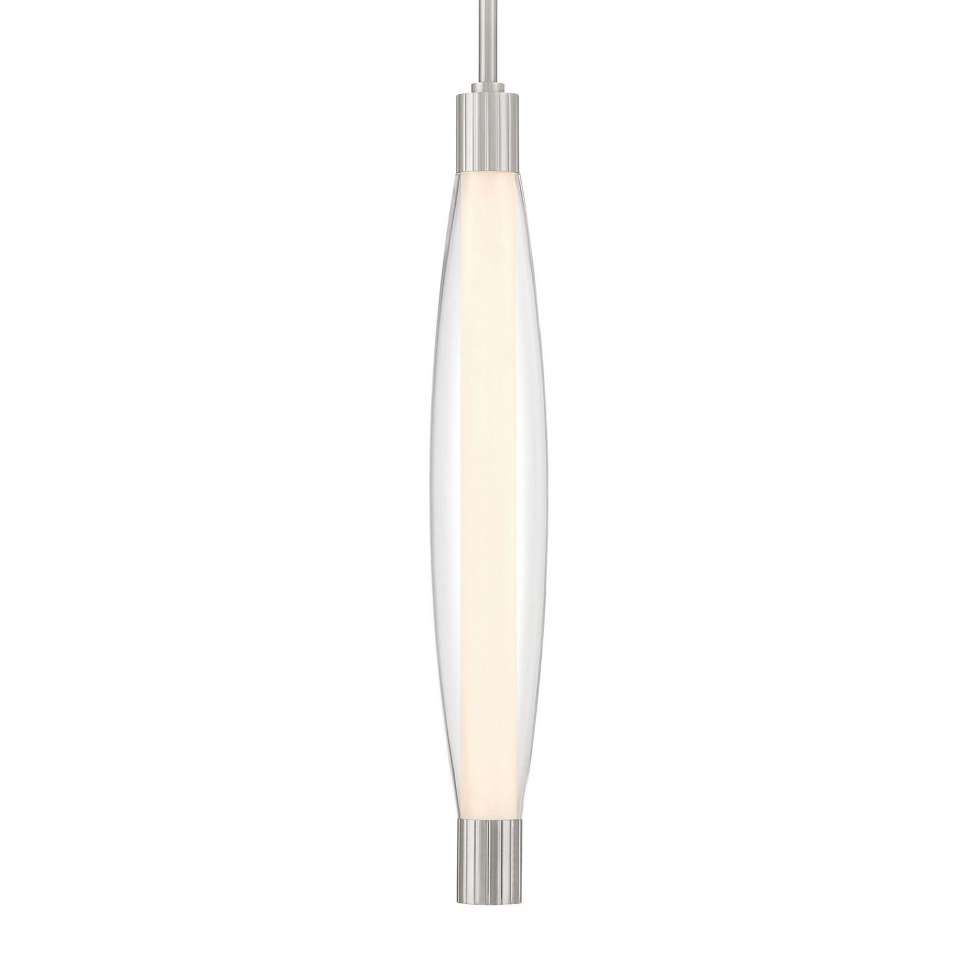 Verto 3" LED Pendant, Brushed Nickel Finish - Bees Lighting