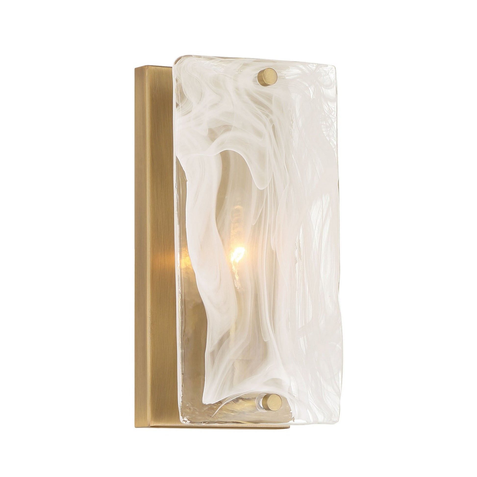 Veil 10" Wall Sconce, Legacy Brass Finish - Bees Lighting