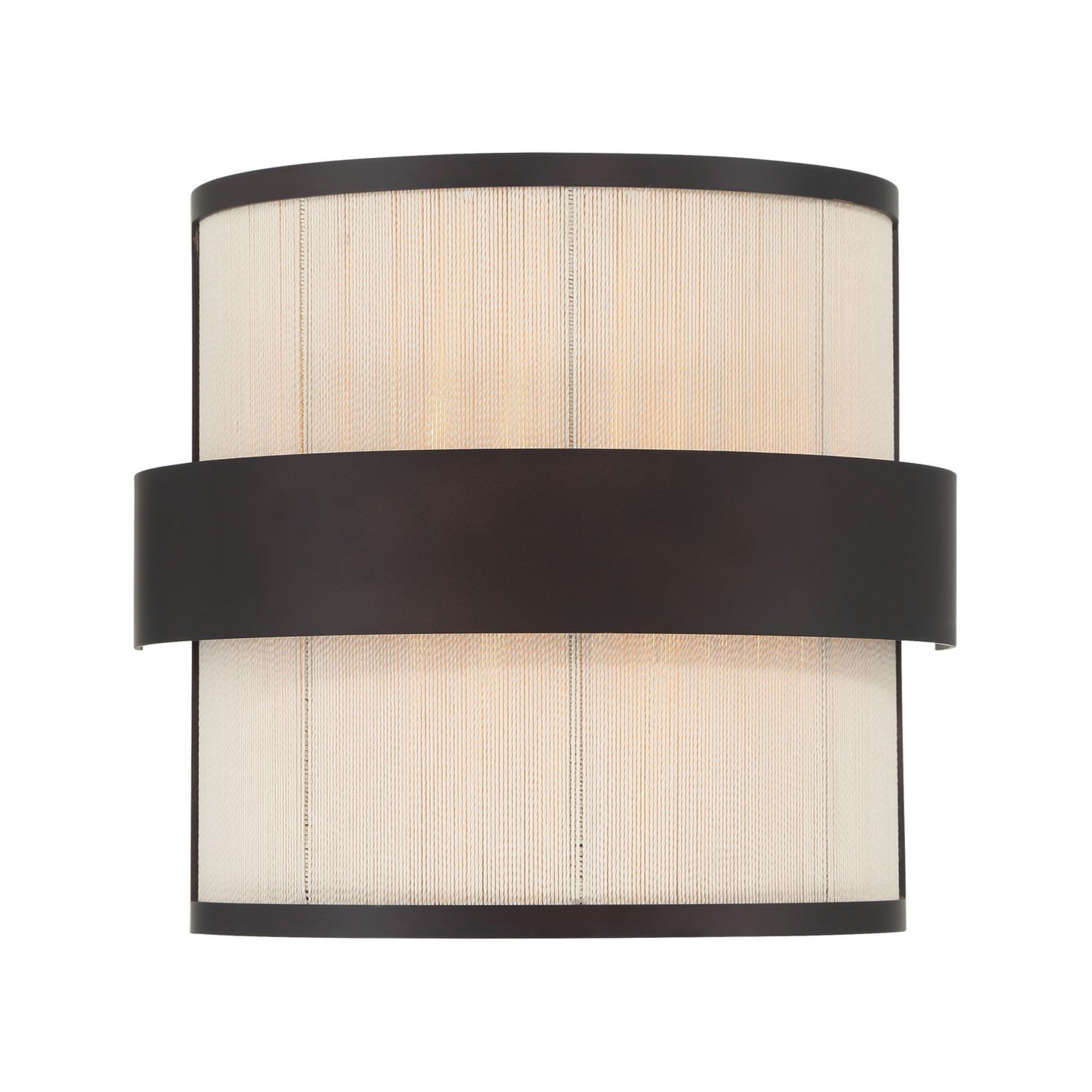 Harbor Wrap 10" 2-Light Wall Sconce, Legacy Brass & Bronze Finish - Bees Lighting