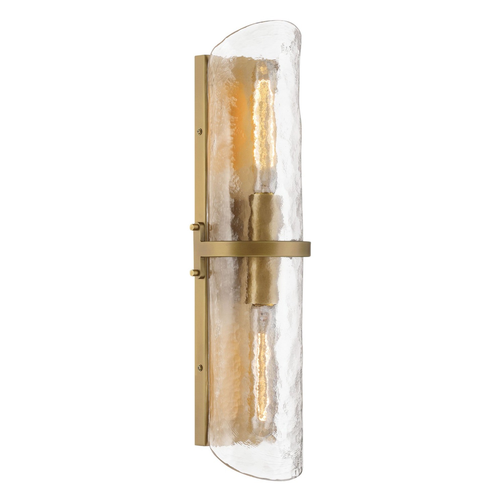 Elora 22" 2-Light Bathroom Vanity Light, Legacy Brass Finish - Bees Lighting