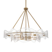 Elora 36" 12-Light Pendant, Legacy Brass Finish - Bees Lighting