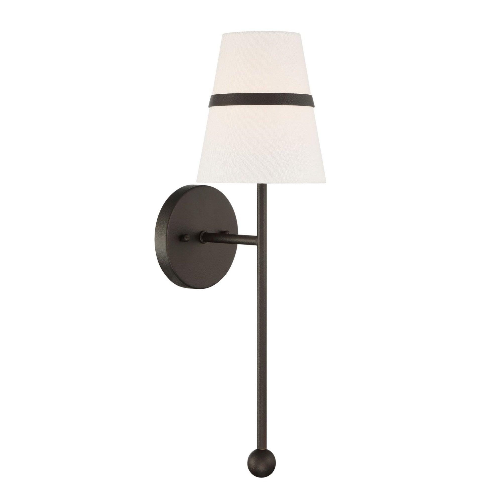 Althia 20" Wall Sconce, Textured Dark Bronze Finish - Bees Lighting