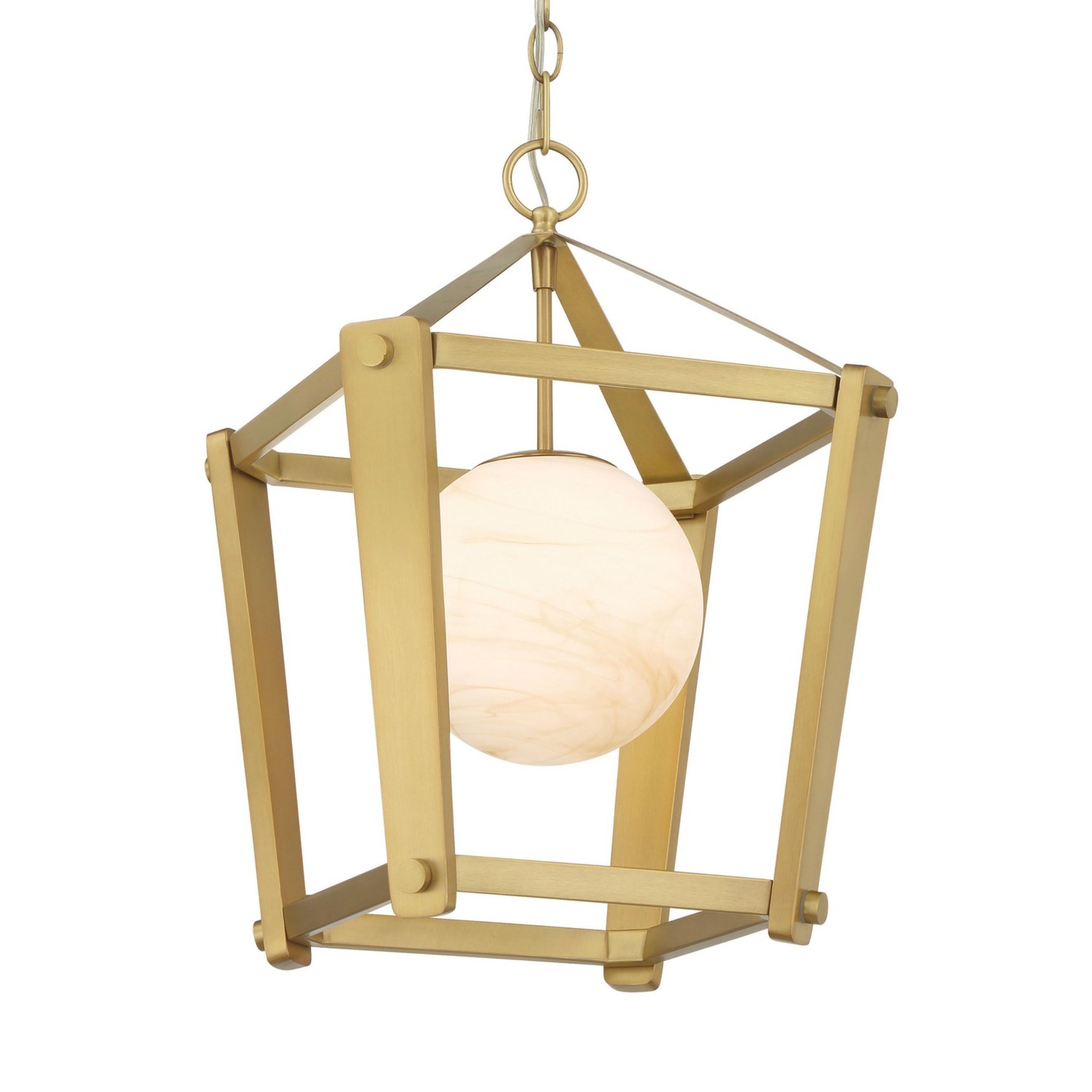 Shimmer 13" Pendant, Legacy Brass Finish - Bees Lighting