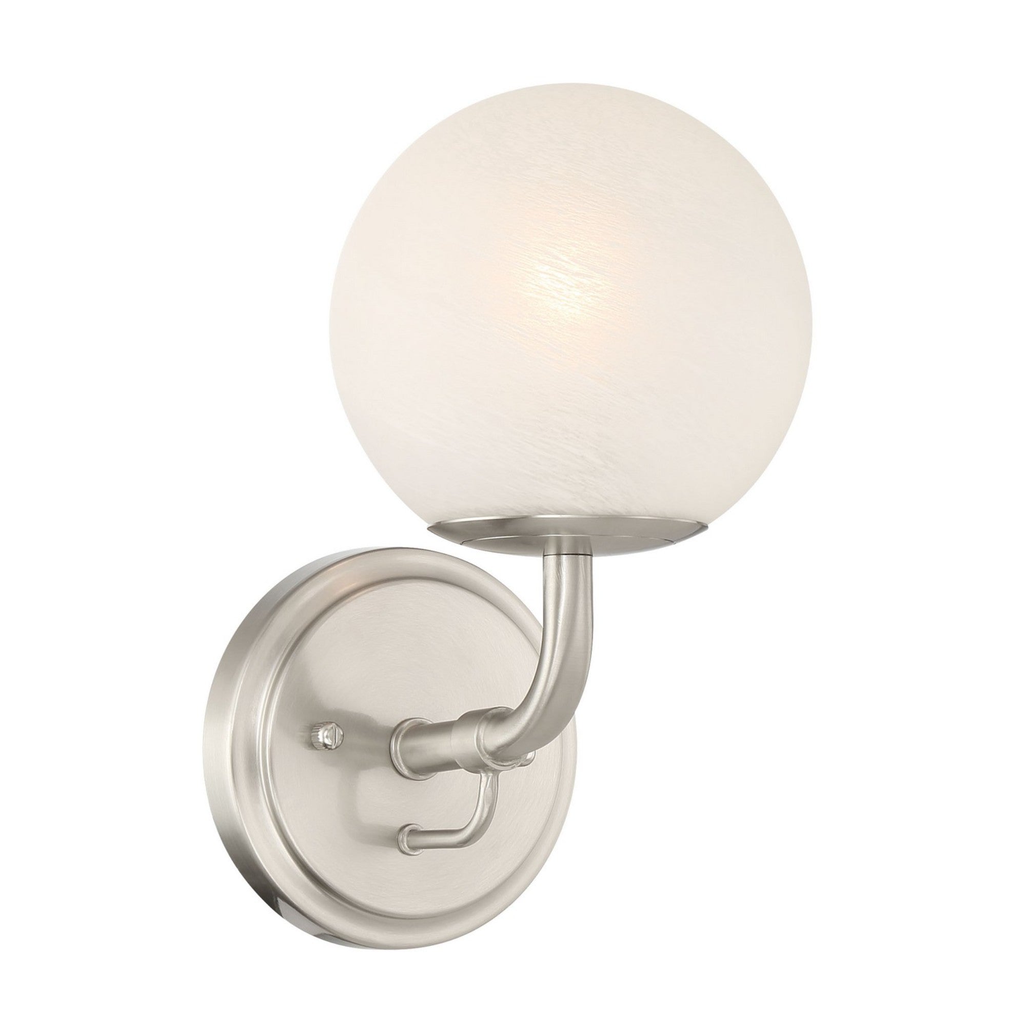 Whitehall 11" Bathroom Vanity Light, Brushed Nickel Finish - Bees Lighting