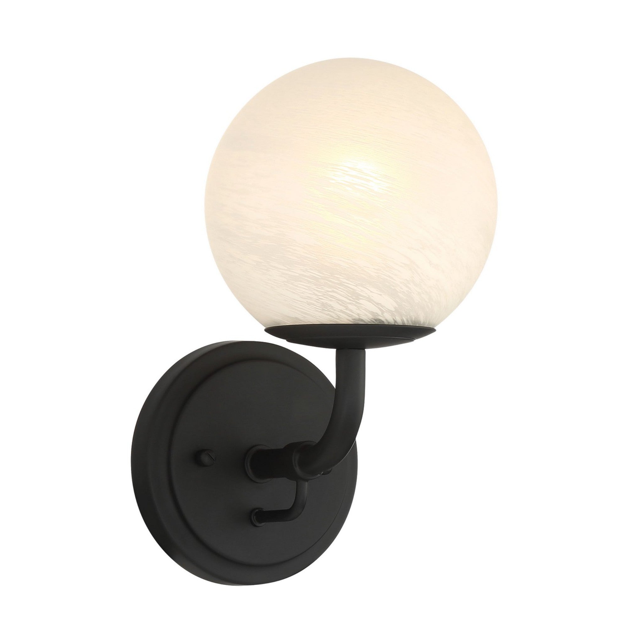 Whitehall 11" Bathroom Vanity Light, Dark Matte Black Finish - Bees Lighting
