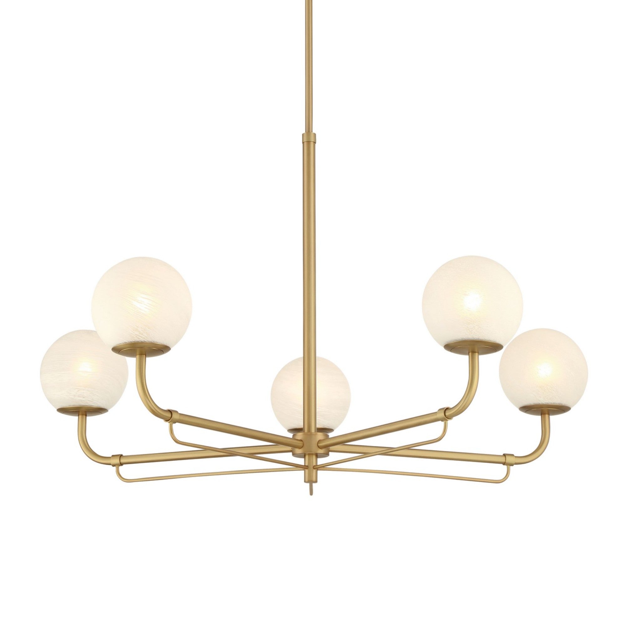 Whitehall 38" 5-Light Chandelier, Legacy Brass Finish - Bees Lighting
