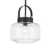 Wickglow 14" Pendant, Dark Matte Black Finish - Bees Lighting