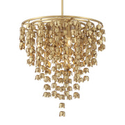 Ashgrove 26" 8-Light Pendant, Legacy Brass Finish - Bees Lighting