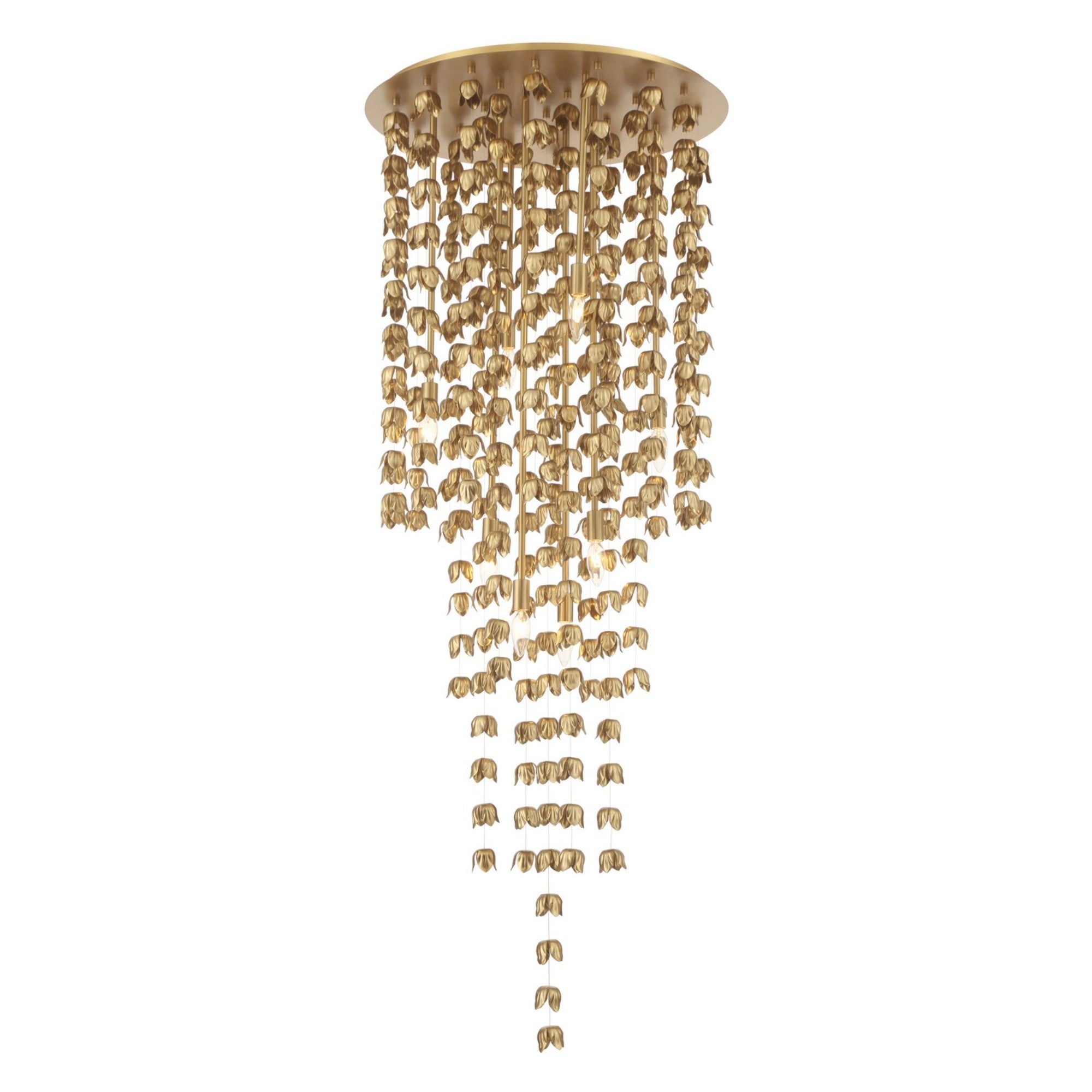 Ashgrove 24" 8-Light Pendant, Legacy Brass Finish - Bees Lighting