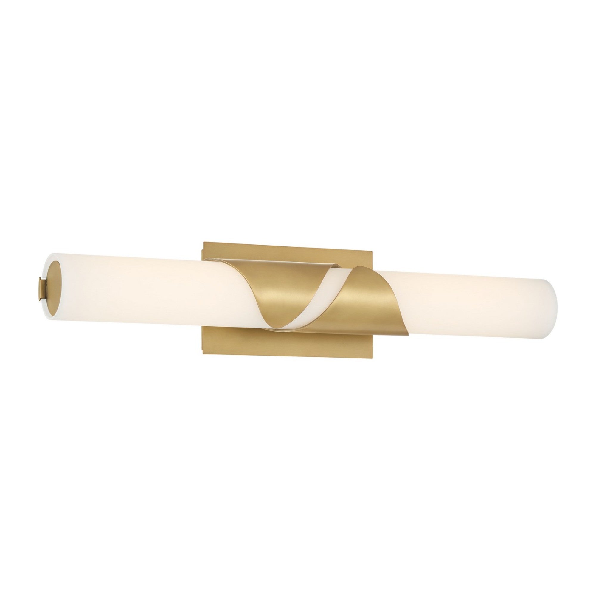Grafton 24" LED Bathroom Vanity Light, Legacy Brass Finish - Bees Lighting