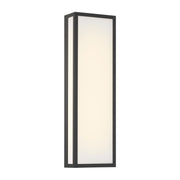 Marlborough 26" LED Outdoor Wall Sconce, Sand Coal Finish - Bees Lighting