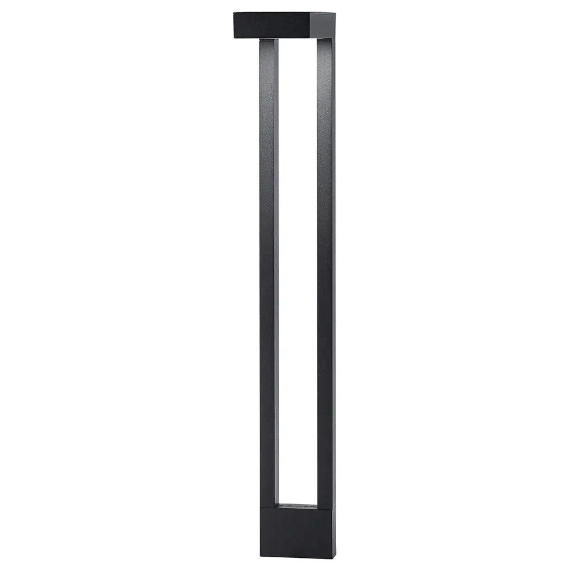 Kichler Two Arm Contemporary 22″ Path Light in Textured Black