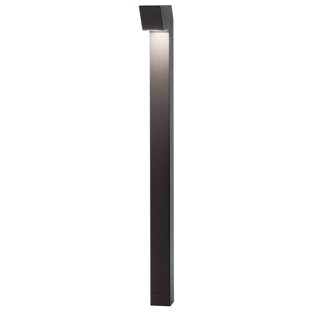 LED Right Angle Path Light, Textured Architectural Bronze - Bees Lighting