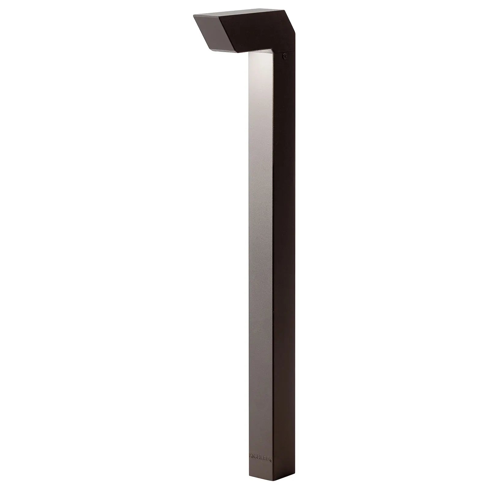 LED Right Angle Path Light, Textured Architectural Bronze - Bees Lighting
