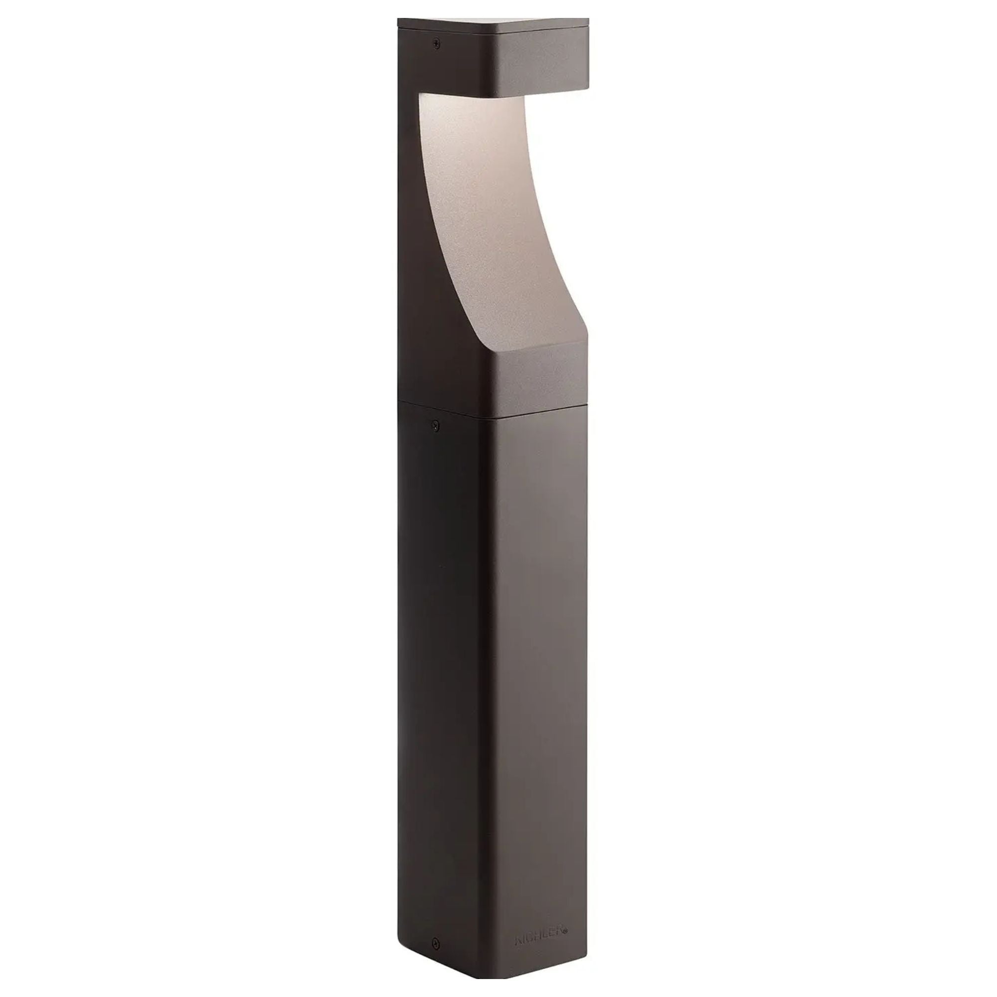 LED Bollard Path Light, Textured Architectural Bronze