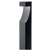 LED Bollard Path Light, Textured Black
