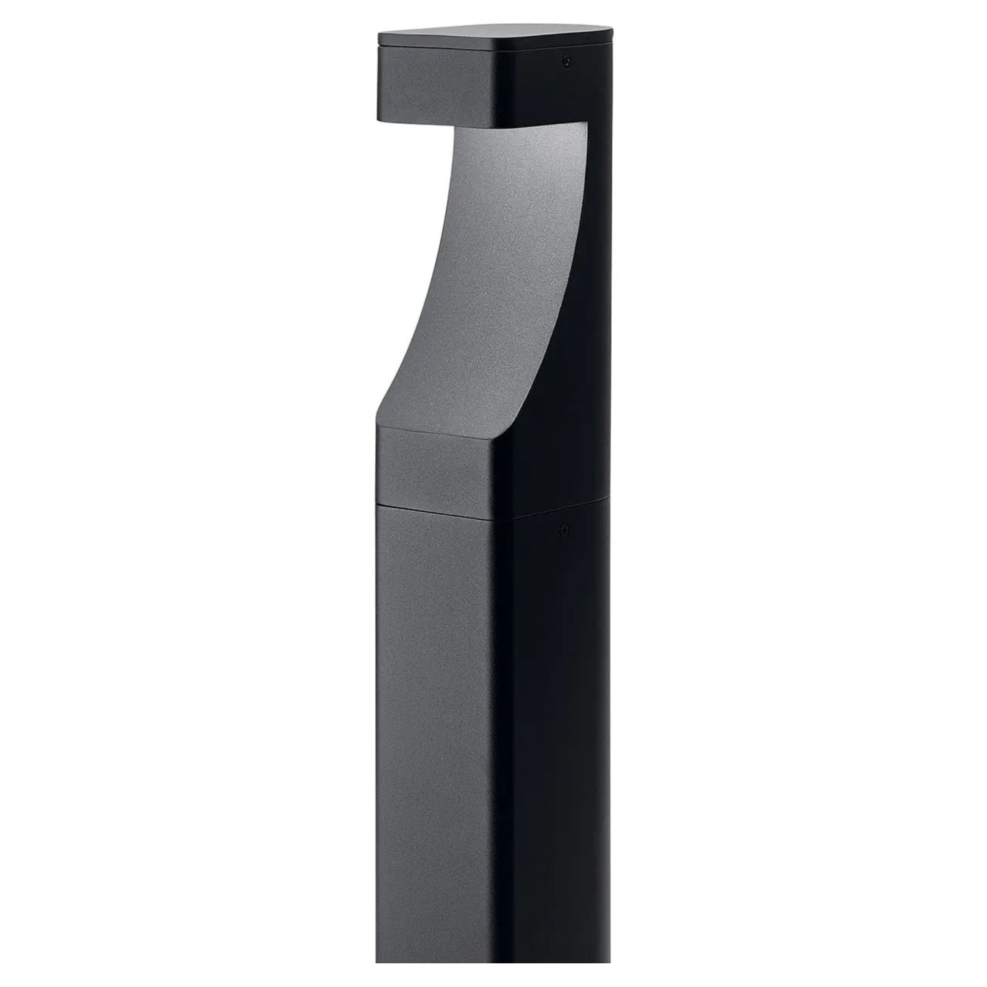 LED Bollard Path Light, Textured Black