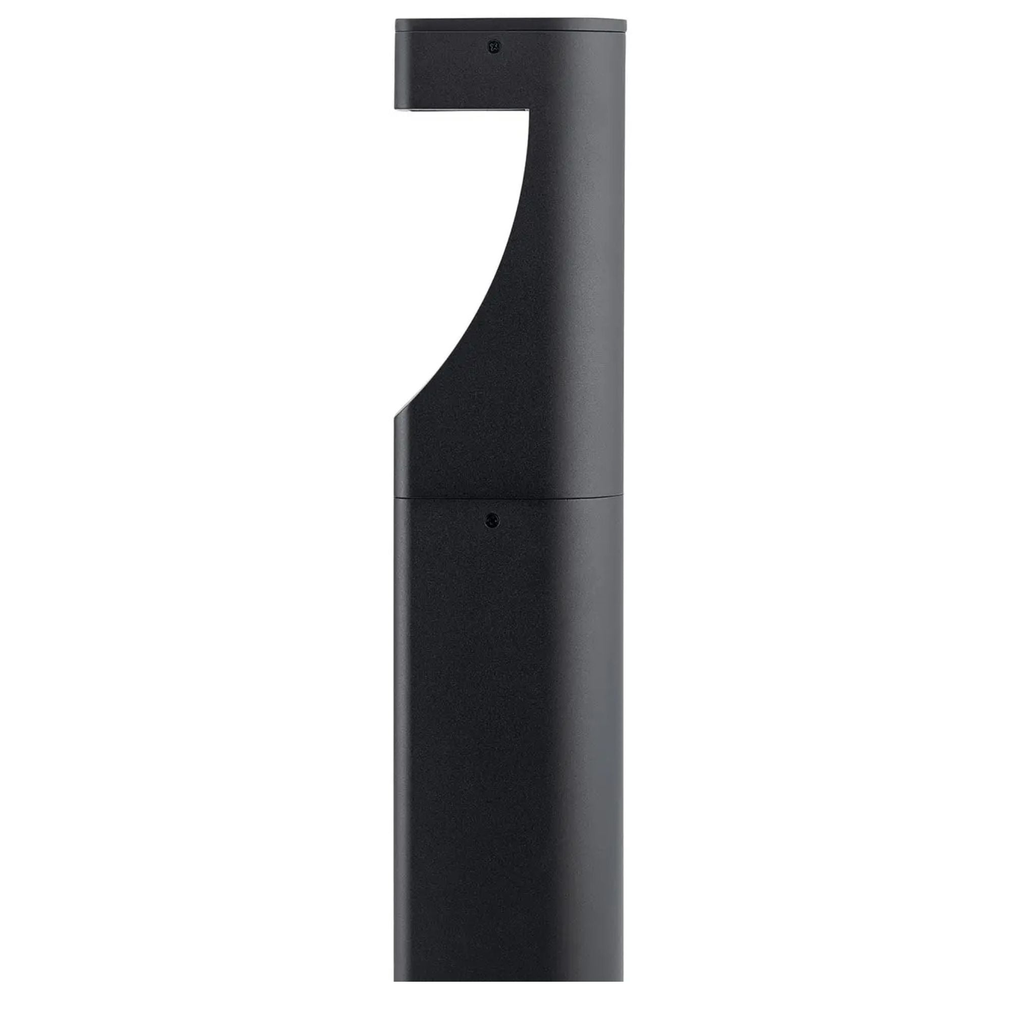LED Bollard Path Light, Textured Black