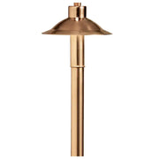 LED Copper Hat Path Light, 3000K, Copper