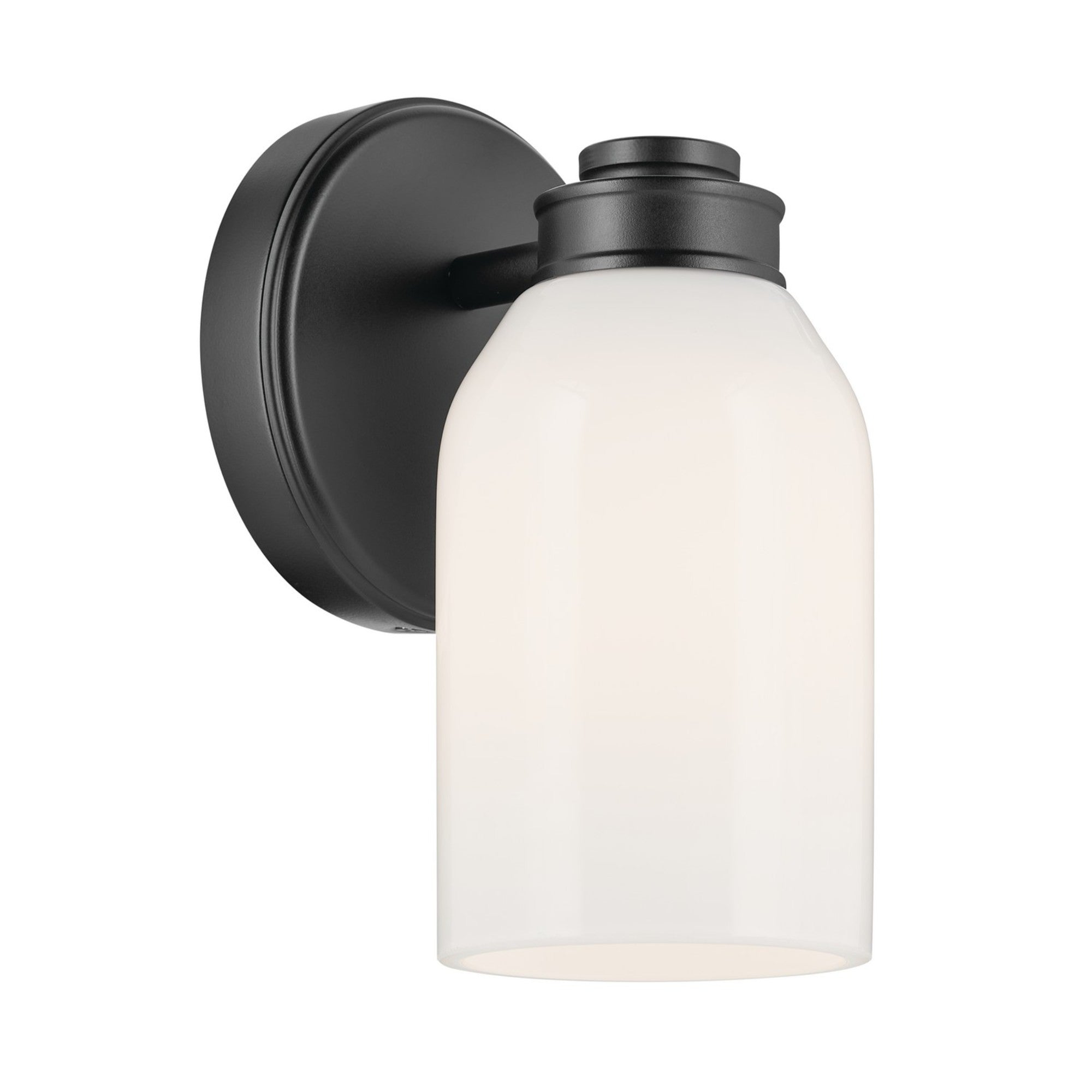 Shae 5" Wall Sconce, Black Finish - Bees Lighting