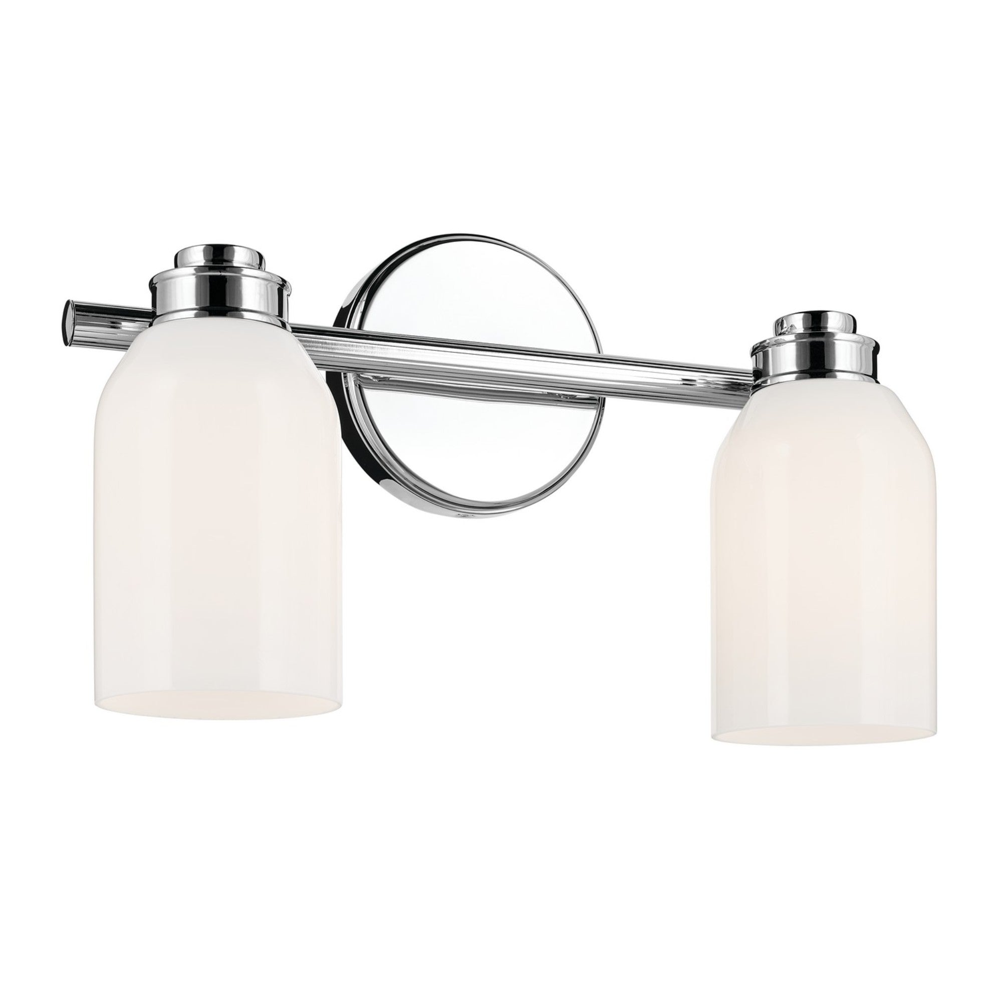 Shae 15" 2-Light Bath Vanity Light, Chrome Finish - Bees Lighting