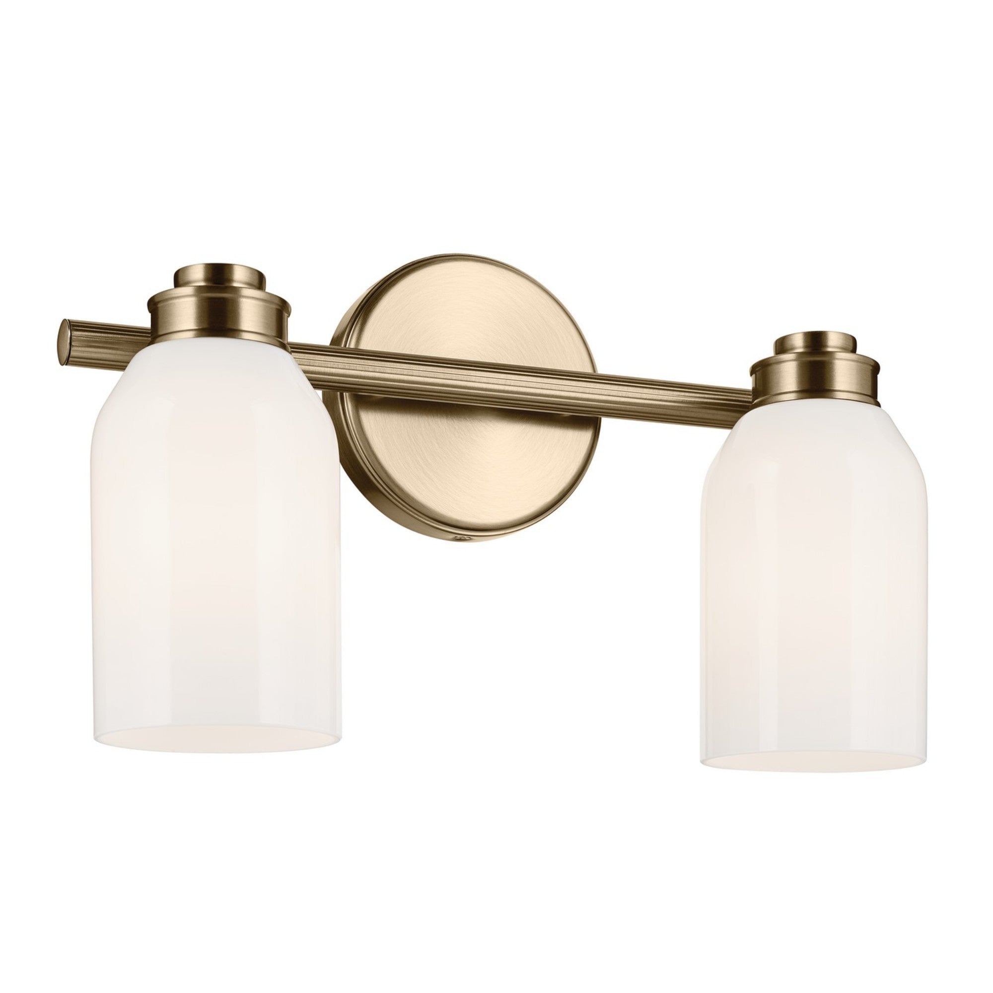 Shae 15" 2-Light Bath Vanity Light, Champagne Bronze Finish - Bees Lighting