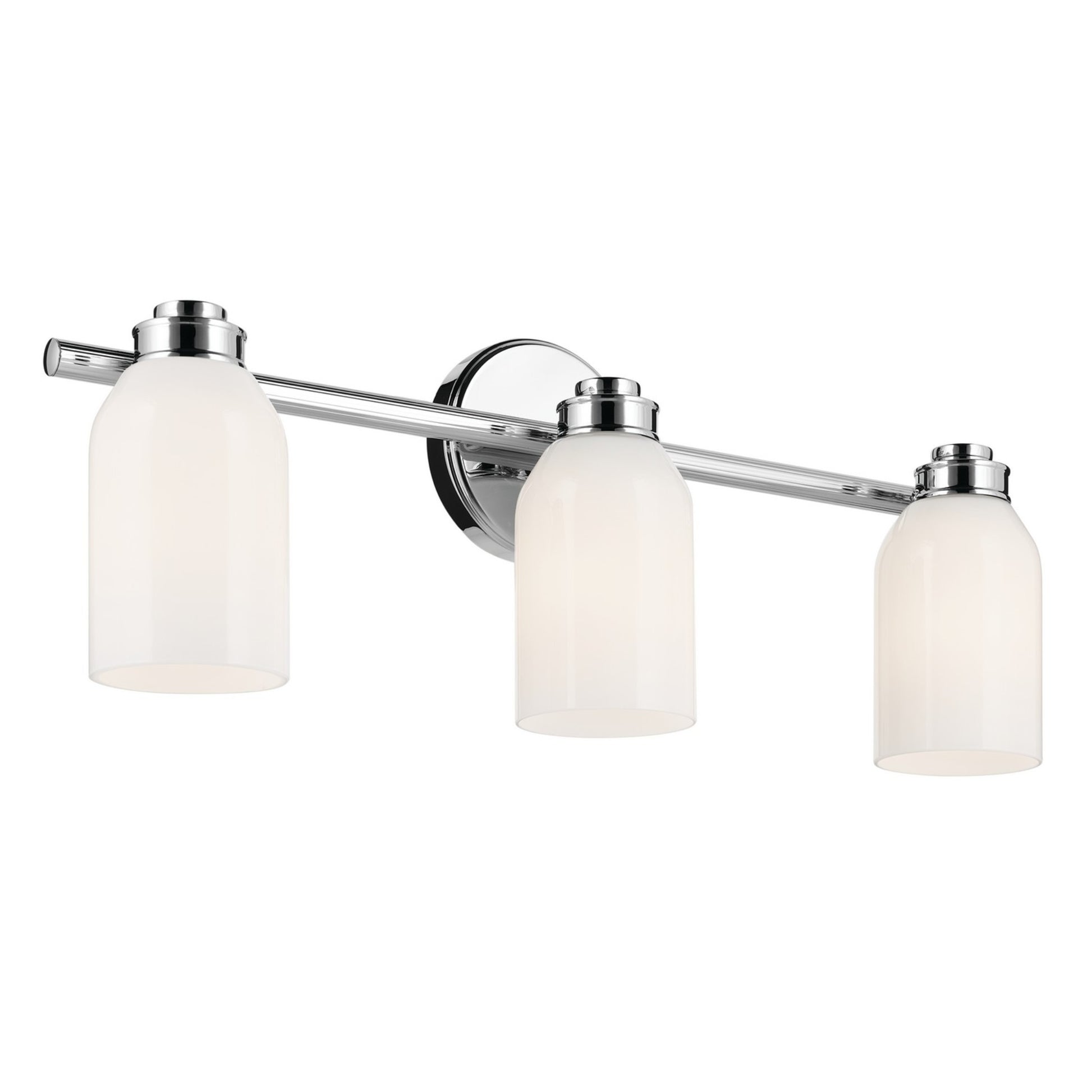 Shae 24" 3-Light Bath Vanity Light, Chrome Finish - Bees Lighting