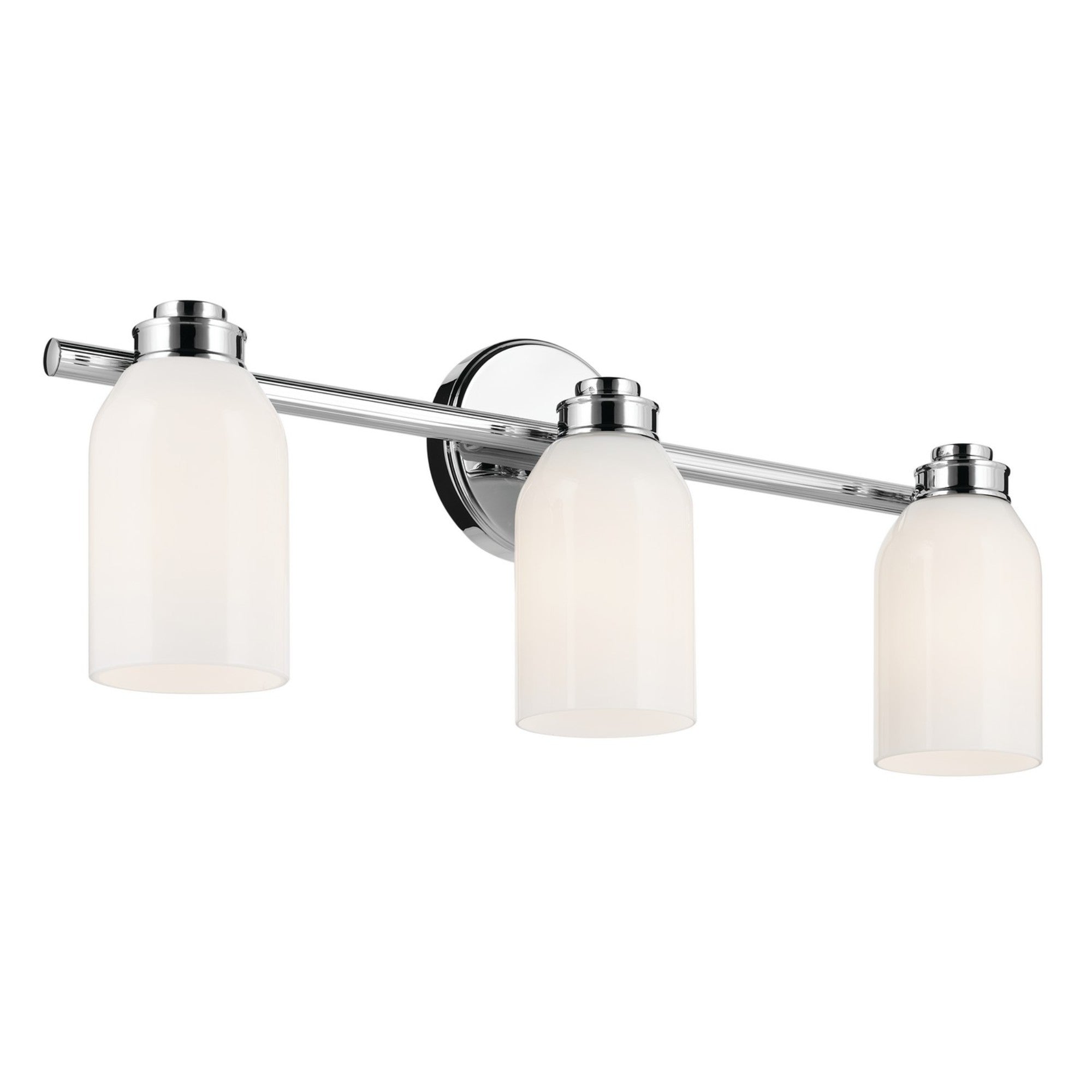 Shae 24" 3-Light Bath Vanity Light, Chrome Finish - Bees Lighting