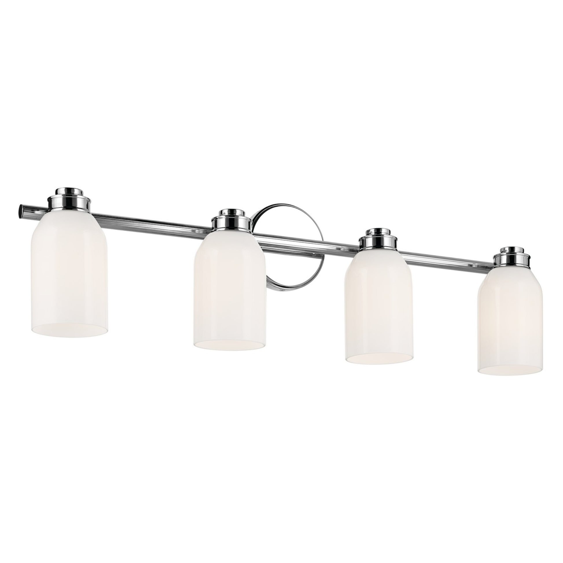 Shae 32" 4-Light Bath Vanity Light, Chrome Finish - Bees Lighting