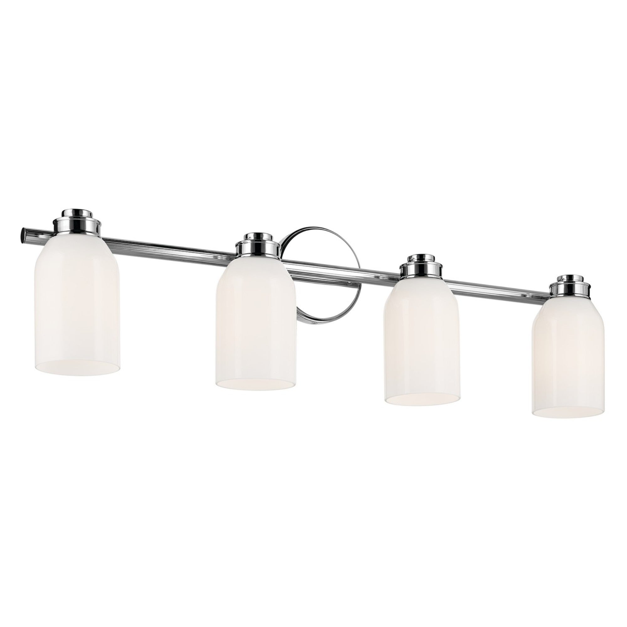Shae 32" 4-Light Bath Vanity Light, Chrome Finish - Bees Lighting