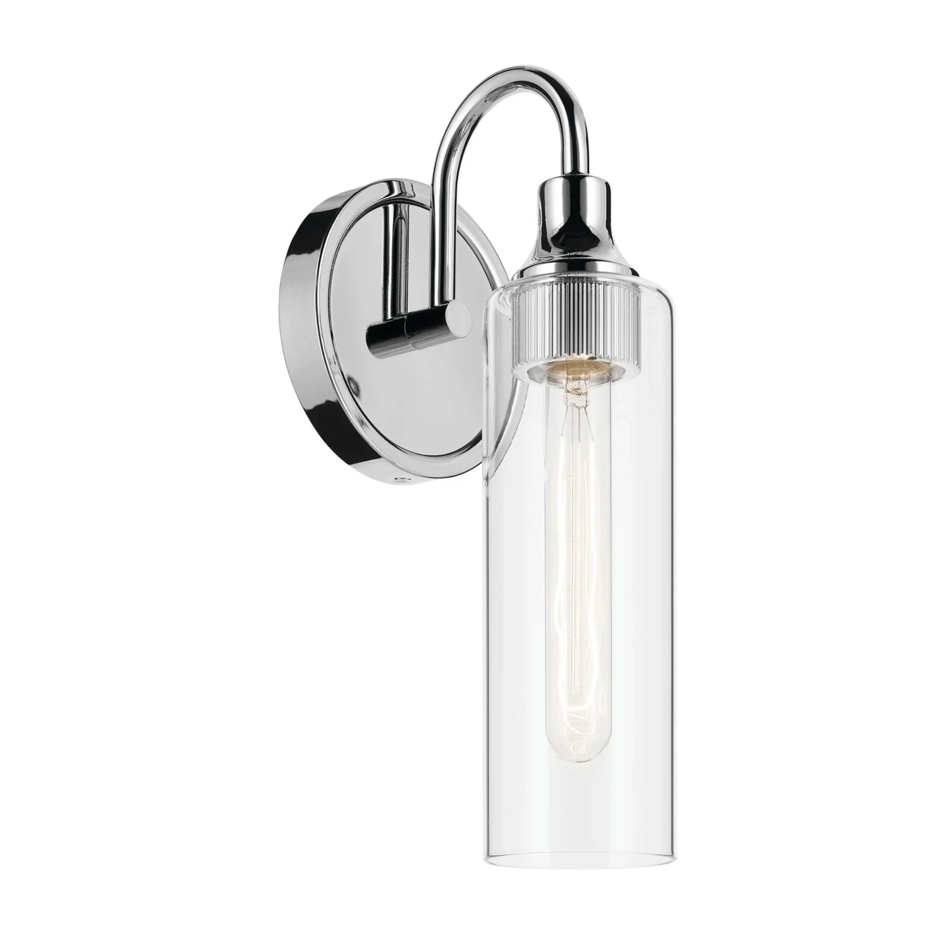 Kavi 13" Wall Sconce, Chrome Finish - Bees Lighting