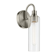 Kavi 13" Wall Sconce, Brushed Nickel Finish - Bees Lighting