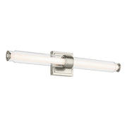 Laurene 19" LED Linear Bath Vanity, Brushed Nickel Finish - Bees Lighting