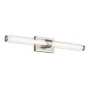 Laurene 31" LED Linear Bath Vanity, Brushed Nickel Finish - Bees Lighting