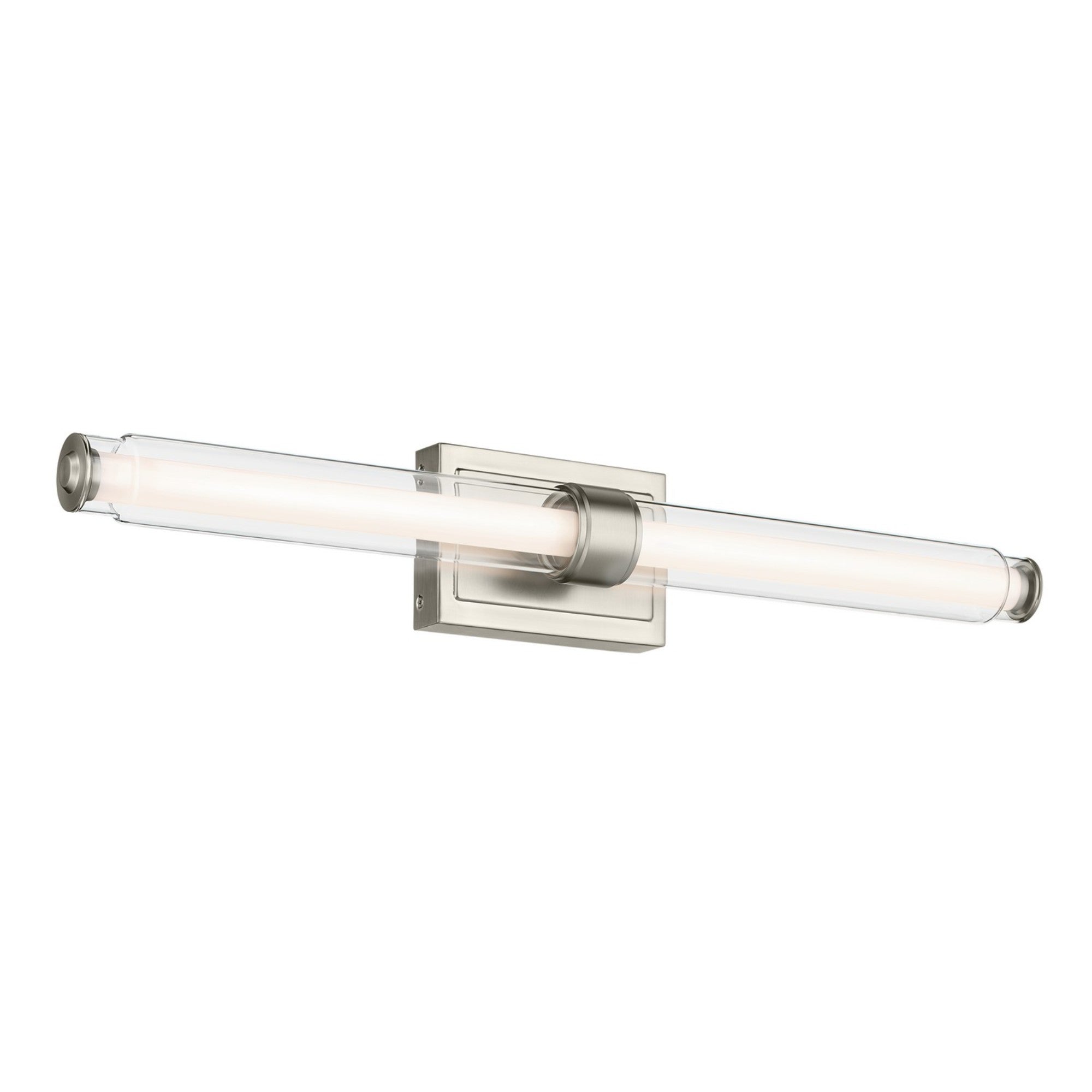 Laurene 31" LED Linear Bath Vanity, Brushed Nickel Finish - Bees Lighting