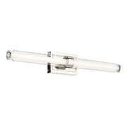 Laurene 31" LED Linear Bath Vanity, Polished Nickel Finish - Bees Lighting