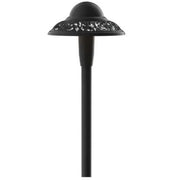 Kichler Pierced Dome 22.25" 2700K LED Path Light in Textured Black